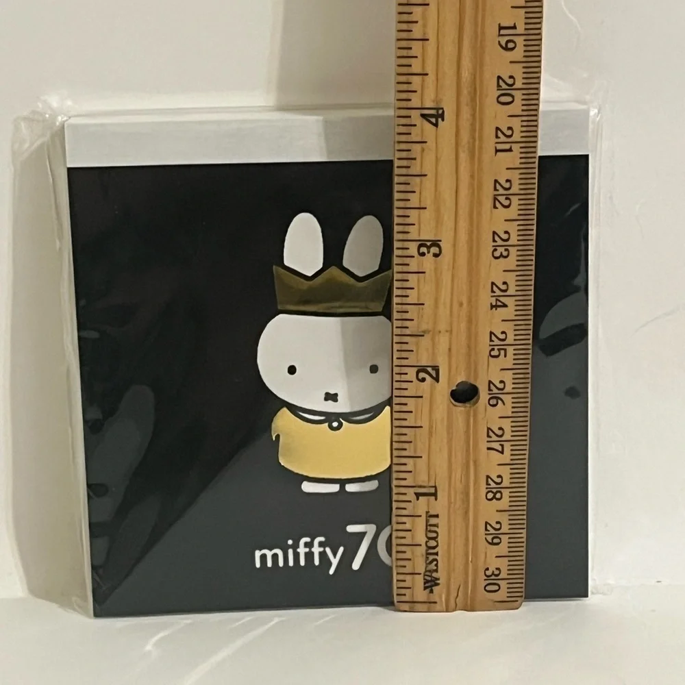 Miffy 70th Anniversary Small Square Memo Pad